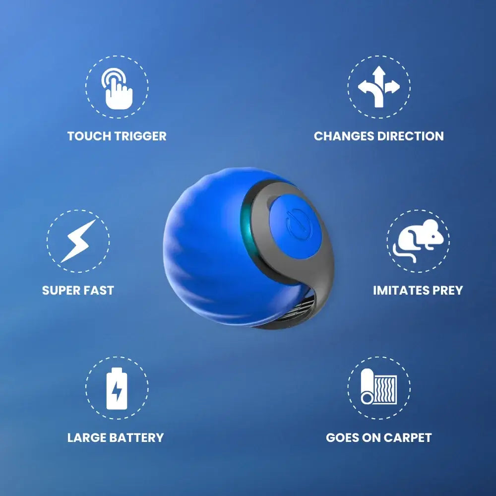 Non-toxic silicone body of Speedy Tail 2.0 cat toy for safe play