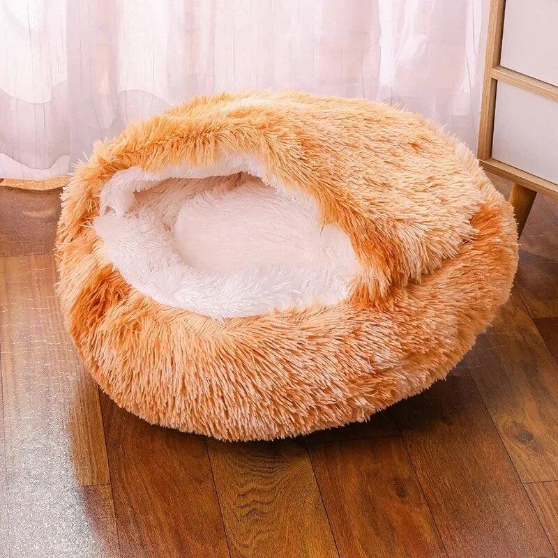 Lit apaisant en peluche pour chien