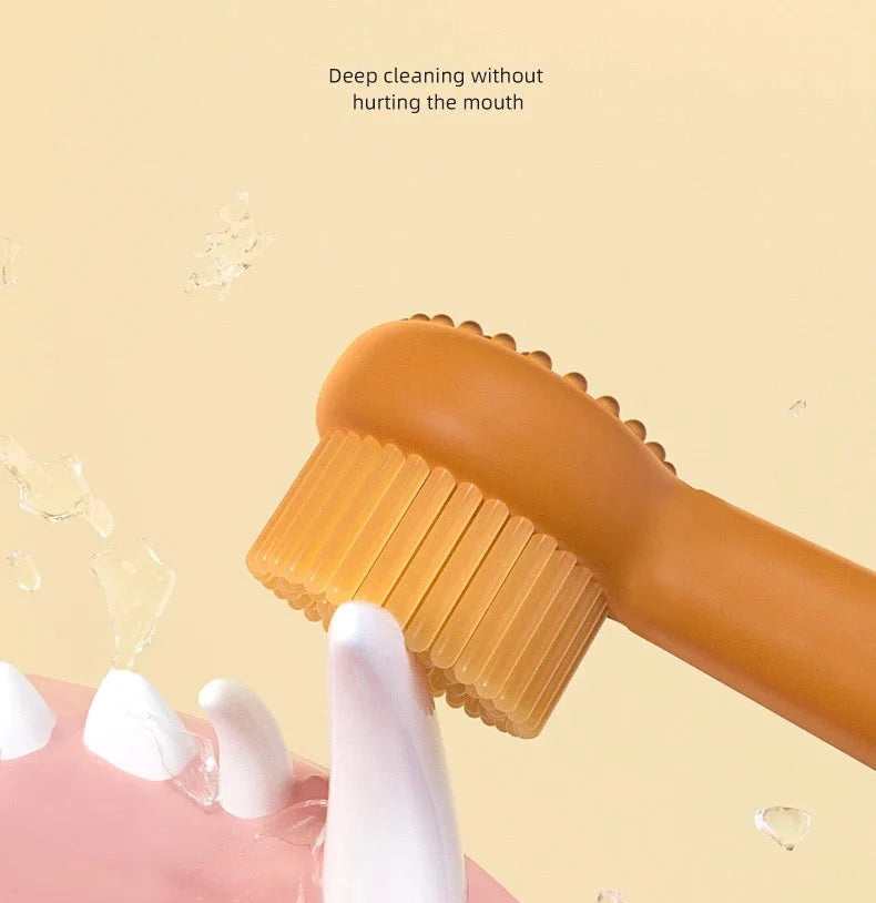 Brosse à dents pour animaux de compagnie