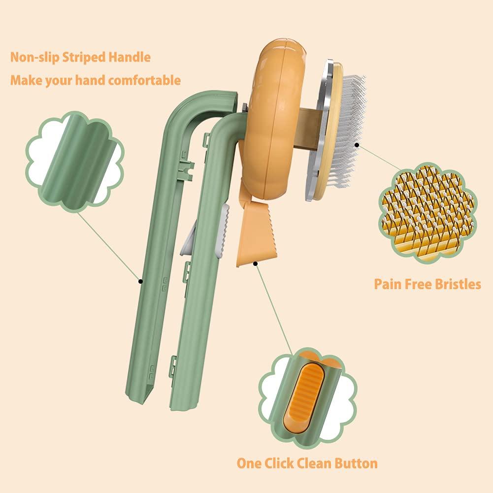 Brosse autonettoyante pour citrouille