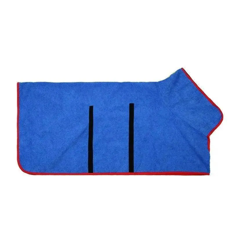 Peignoir absorbant pour chien