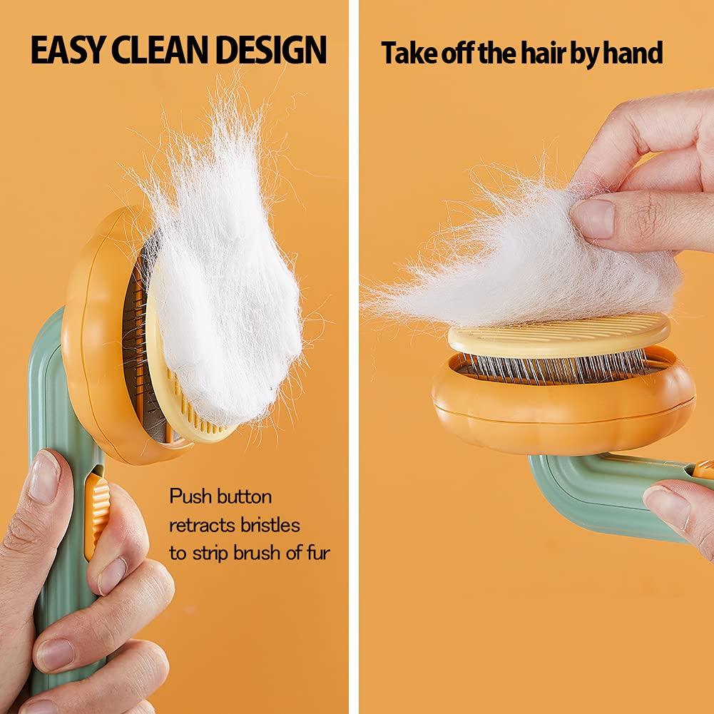Brosse autonettoyante pour citrouille