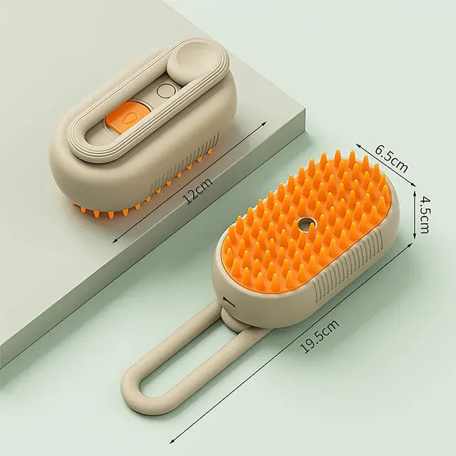 Brosse à vapeur 3 en 1 pour animaux de compagnie