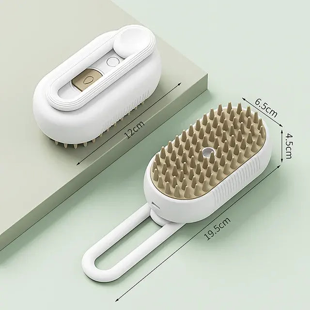 Brosse à vapeur 3 en 1 pour animaux de compagnie