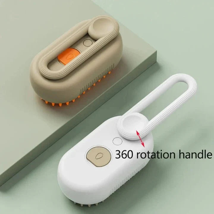 Brosse à vapeur 3 en 1 pour animaux de compagnie