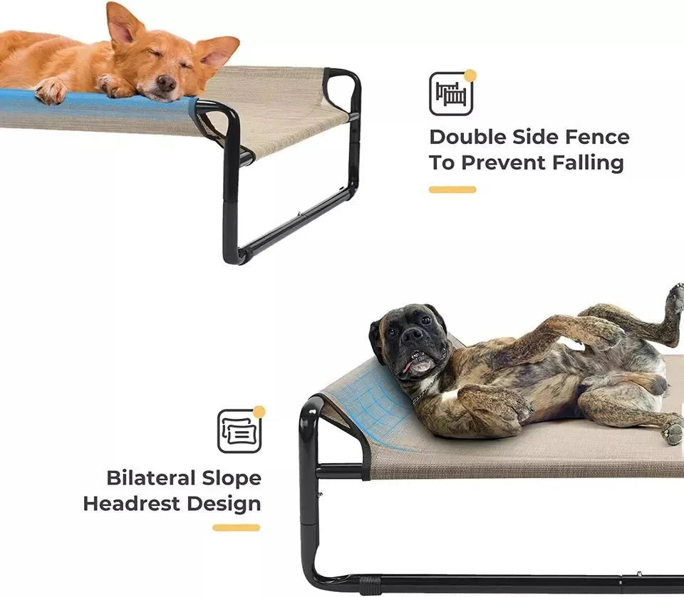 Lit surélevé pour chien