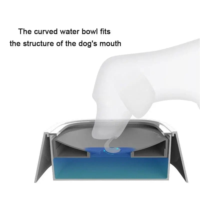 Bol d'eau anti-éclaboussures