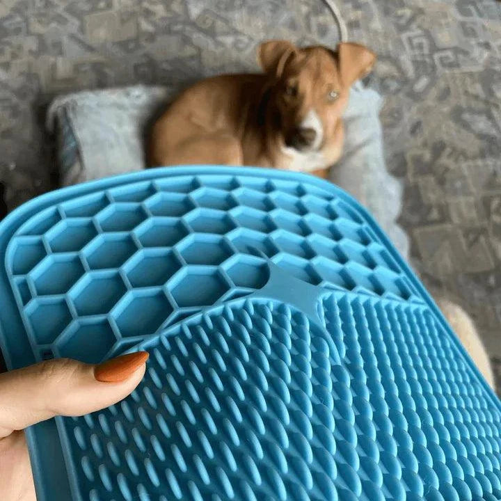 Tapis à lécher apaisant