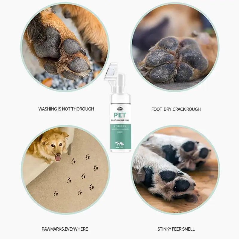 Nettoyant pour pattes d'animaux