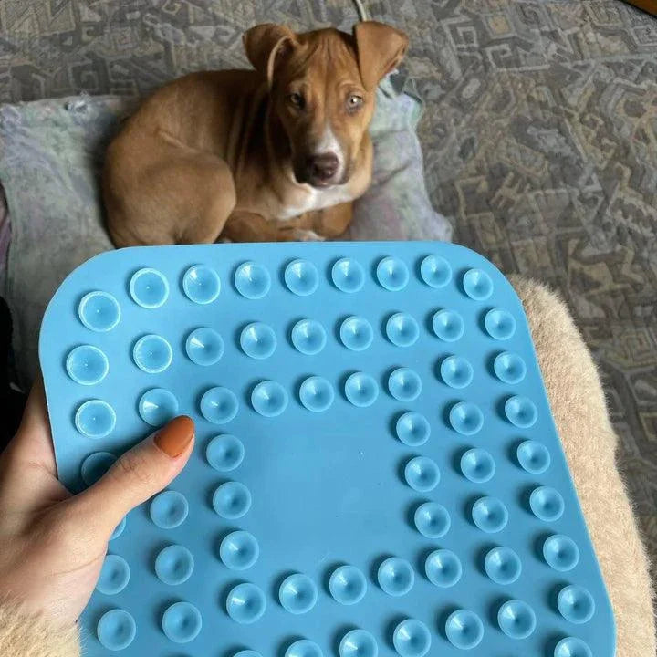 Tapis à lécher apaisant