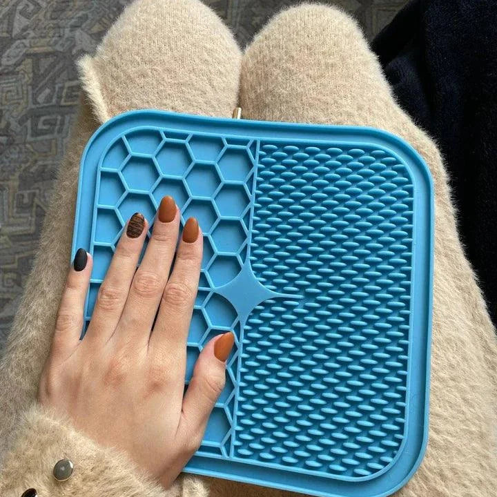 Tapis à lécher apaisant