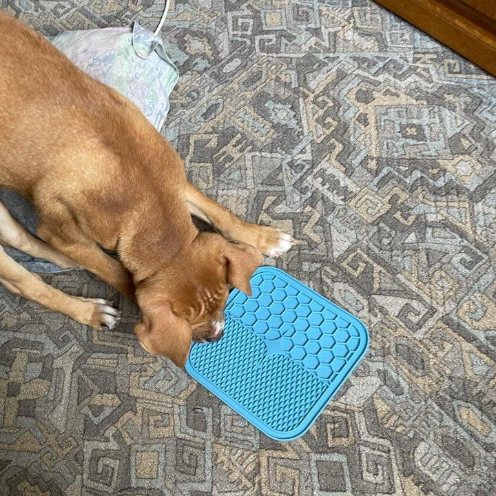 Tapis à lécher apaisant