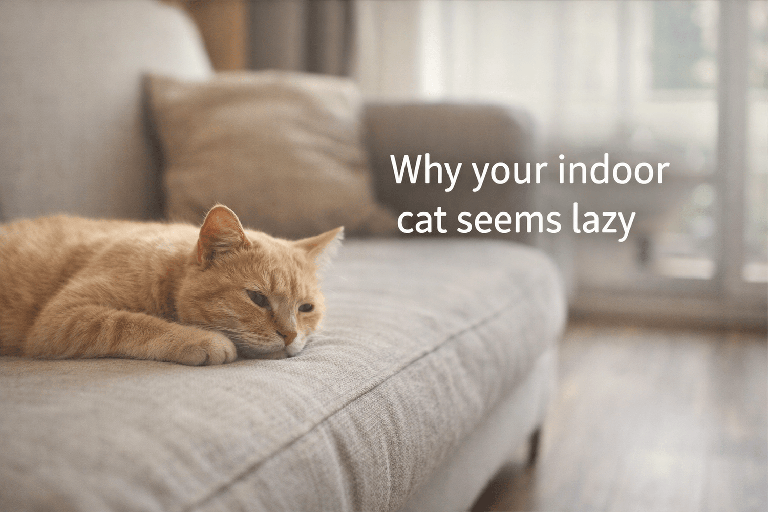 Why Your Indoor Cat Isn’t Lazy — They’re Probably Just Bored - Purrfect-day