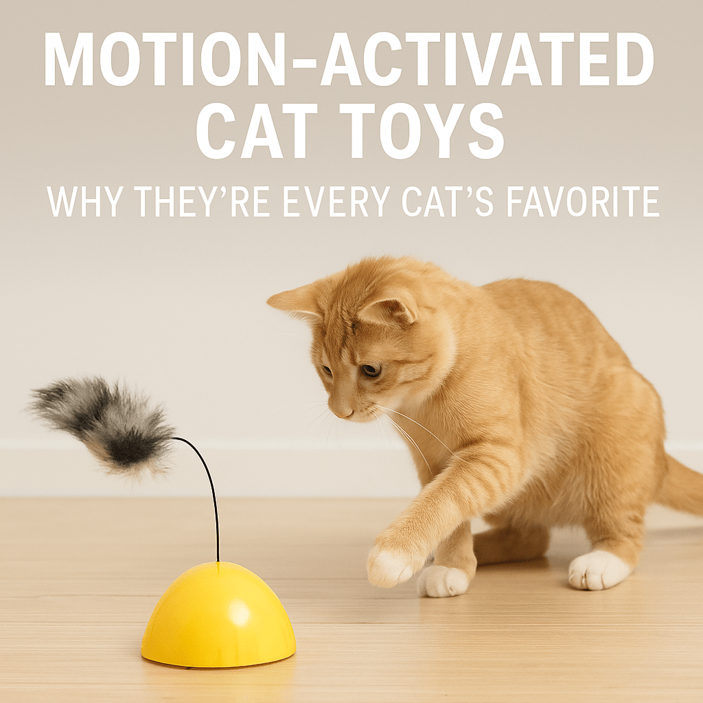 Why Motion-Activated Cat Toys Are Every Cat’s Favorite | Purrfect-Day - Purrfect-day