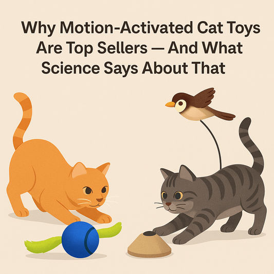 Why Motion-Activated Cat Toys Are Top Sellers — And What Science Says About That - Purrfect-day