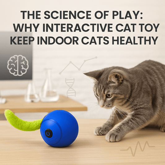 The Science of Play: Why Interactive Cat Toys Keep Indoor Cats Healthy - Purrfect-day