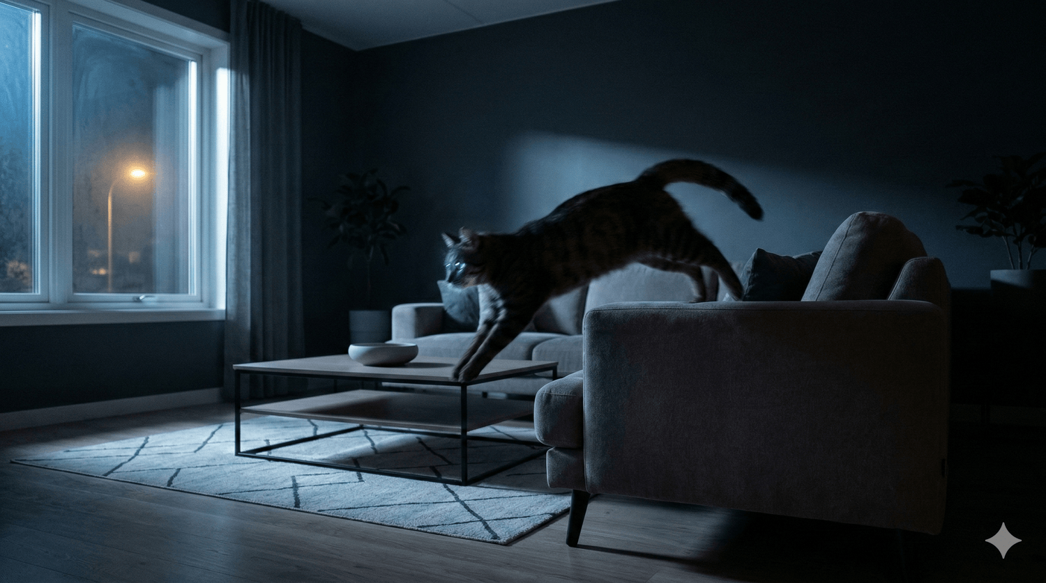 Why Is My Indoor Cat So Hyper at Night? Science-Backed Solutions - Purrfect-day