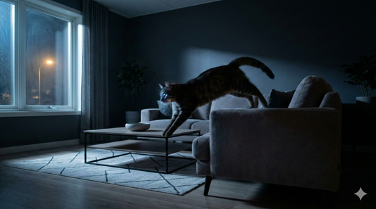 Why Is My Indoor Cat So Hyper at Night? Science-Backed Solutions