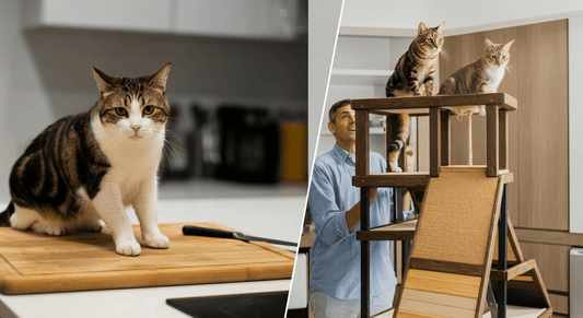 How to Keep Your Cat Off the Kitchen Counters (Without Yelling) - Purrfect-day