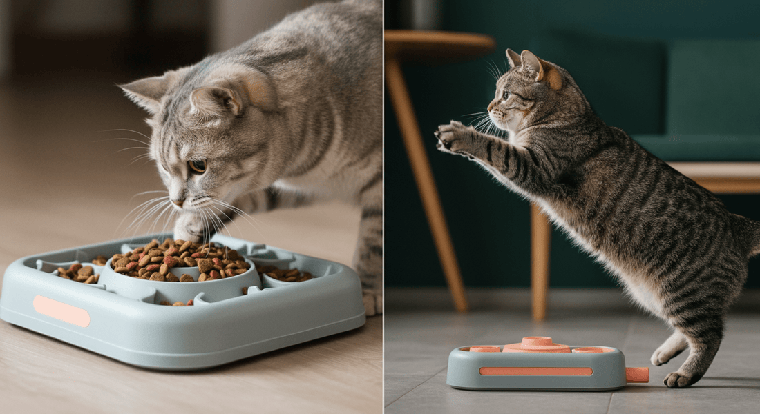 Are Puzzle Feeders Enough to Keep Your Cat Entertained? - Purrfect-day