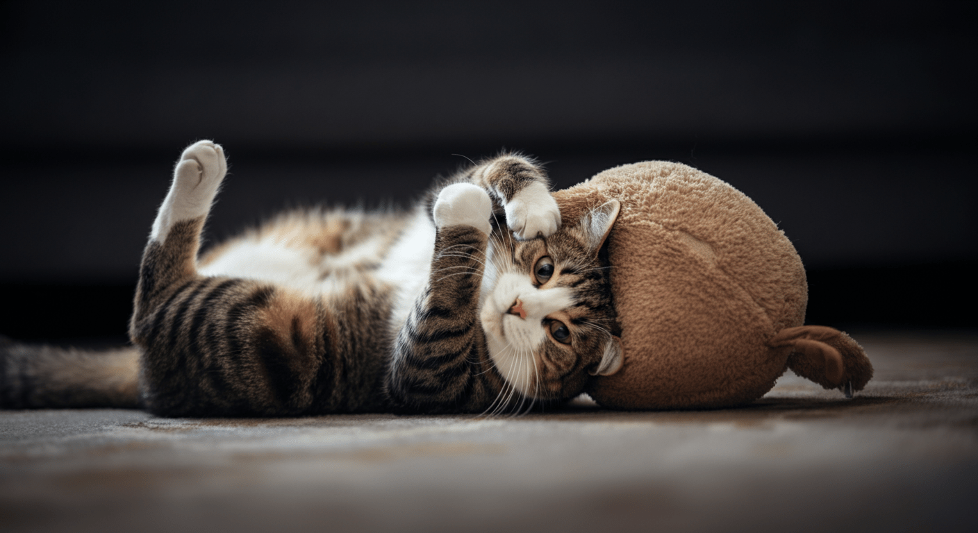 Why Do Cats Bunny Kick? (And the Best Toys for It) - Purrfect-day