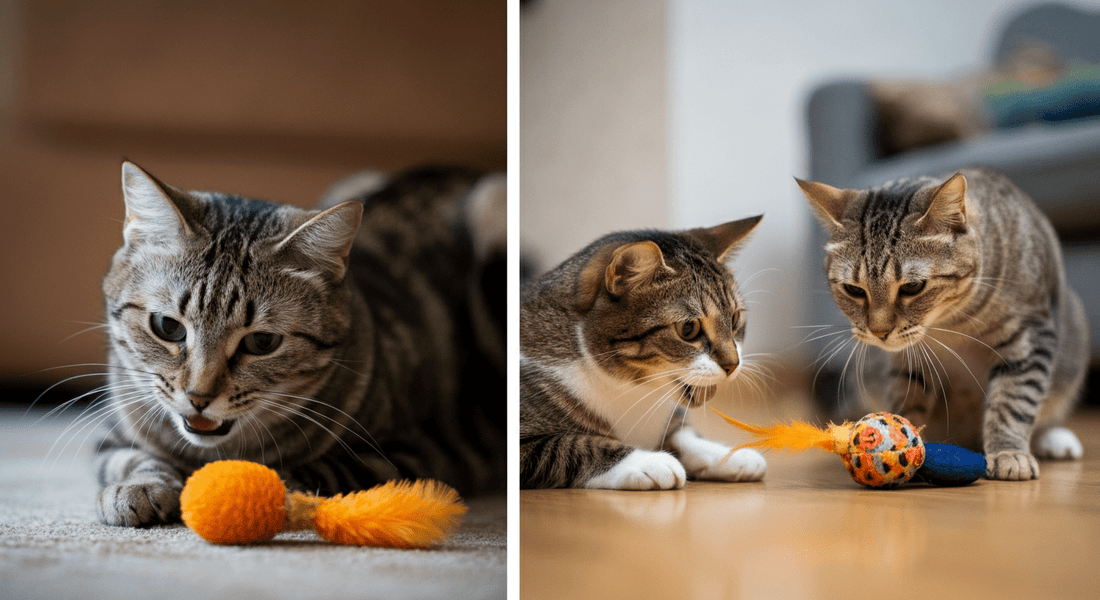 How to Stop Cats Fighting Over Toys (The Parallel Play Method) - Purrfect-day