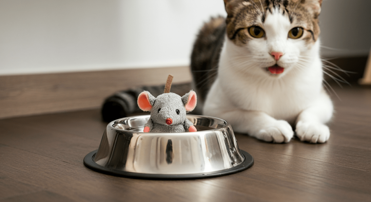 Why Does My Cat Put Toys in Their Water Bowl? - Purrfect-day