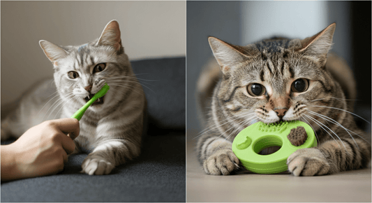 How to Clean a Cat's Teeth Without Brushing (An Oral Enrichment Guide) - Purrfect-day