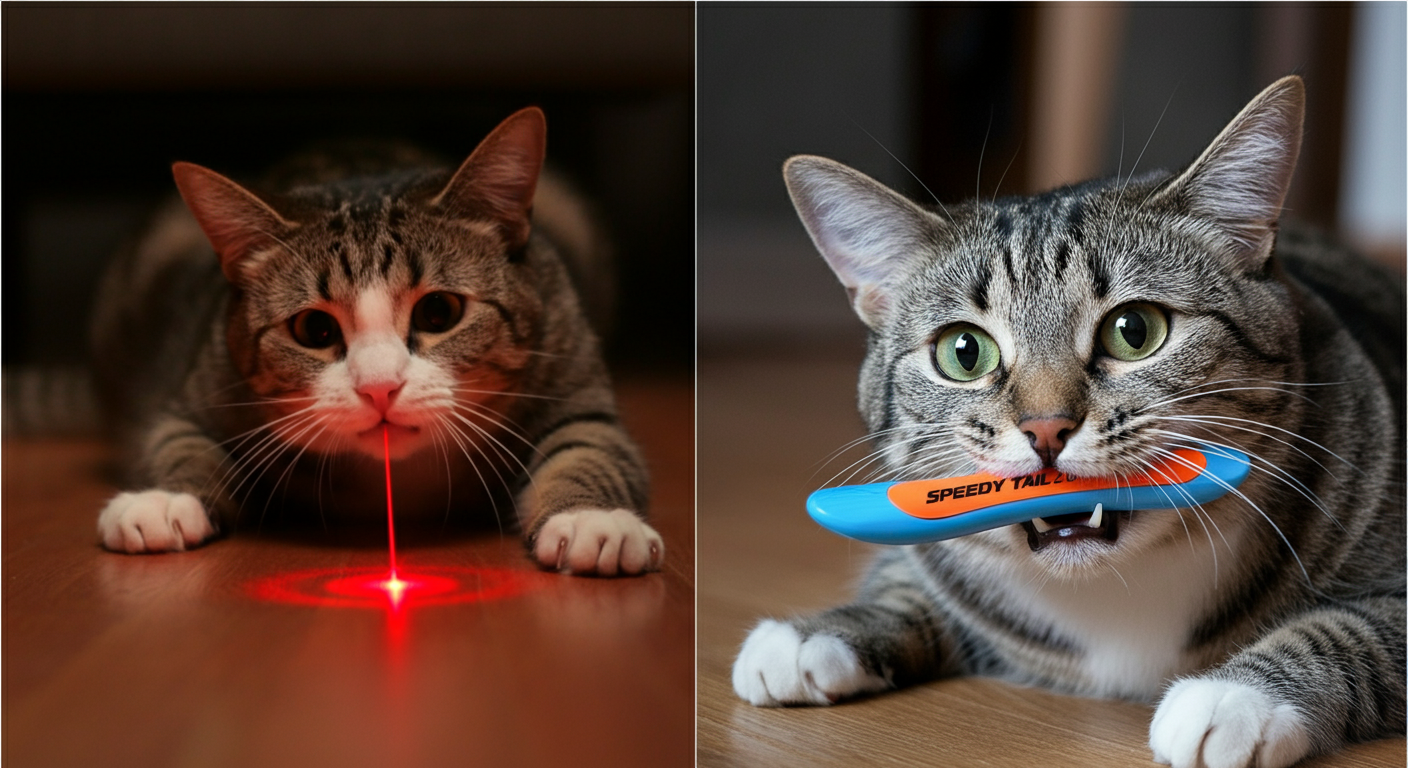 Featured Image for article: Are Laser Pointers Bad for Cats? The Truth About Laser Frustration