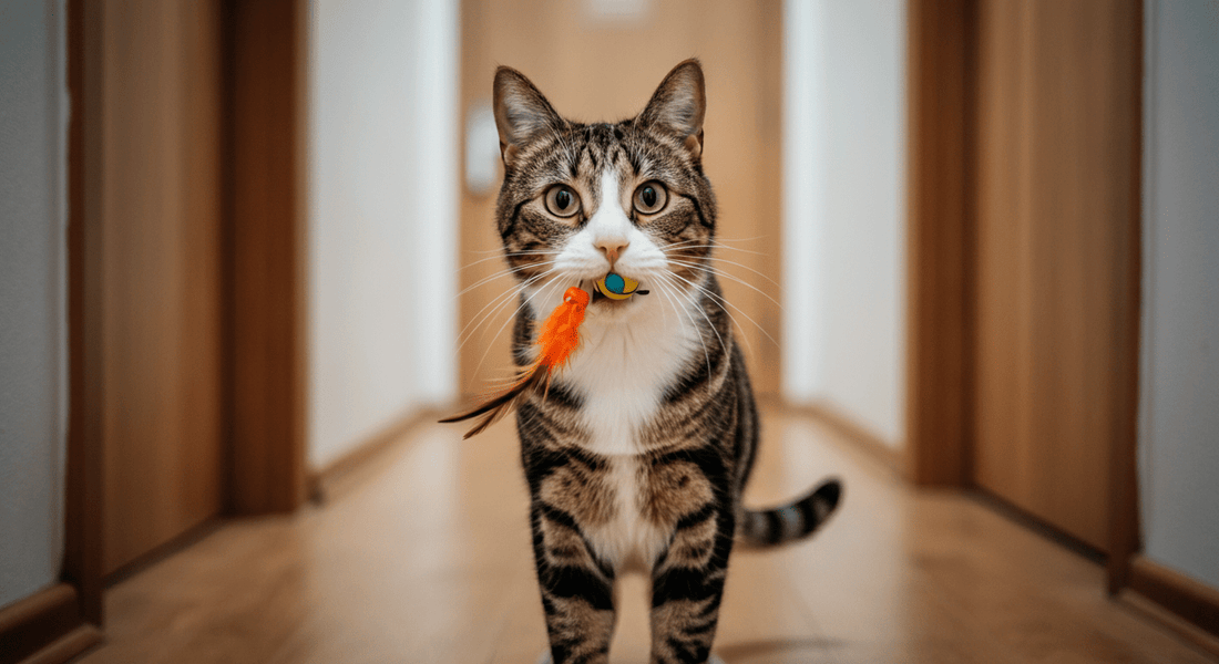 Why Does My Cat Meow While Carrying a Toy in Their Mouth? - Purrfect-day