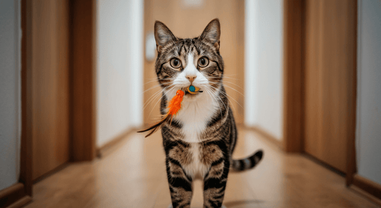 Why Does My Cat Meow While Carrying a Toy in Their Mouth? - Purrfect-day