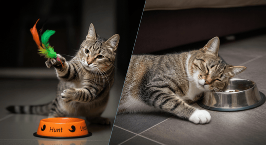 How to Use the 'Hunt-Catch-Kill-Eat' Cycle to Calm a Hyper Cat - Purrfect-day