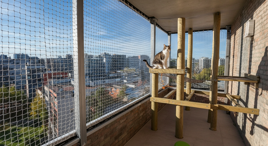 Featured Image for article: How to Build a Cat-Friendly Balcony (Without Risking a Fall)