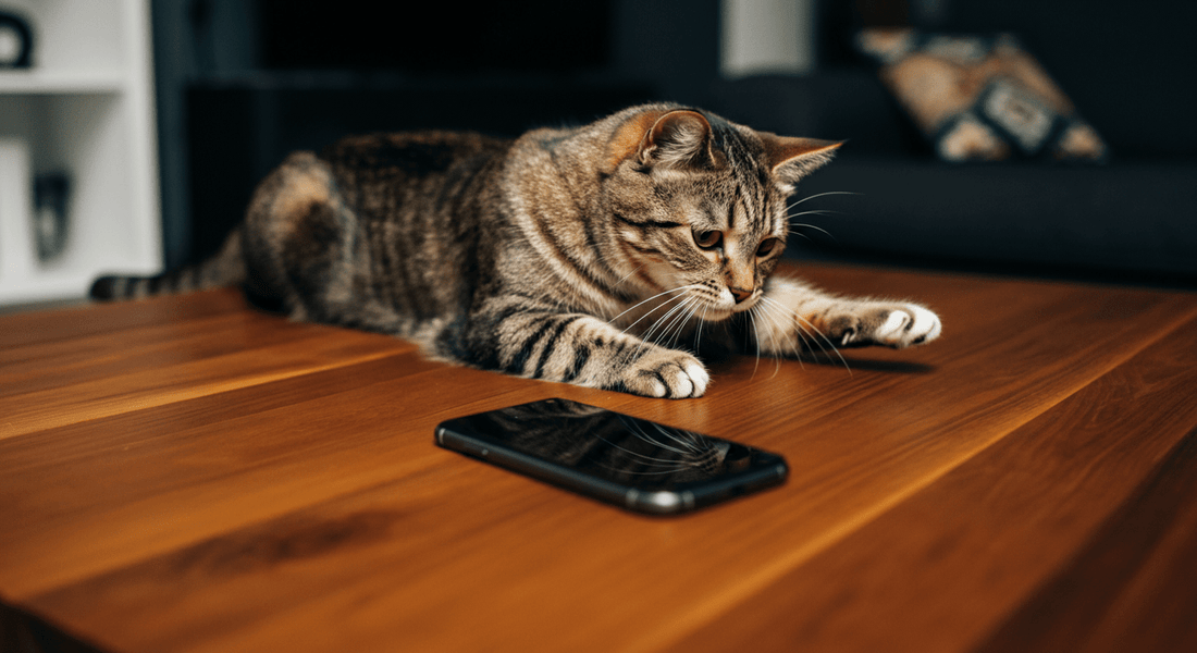Why Does My Cat Try to 'Bury' My Phone or Keys? - Purrfect-day