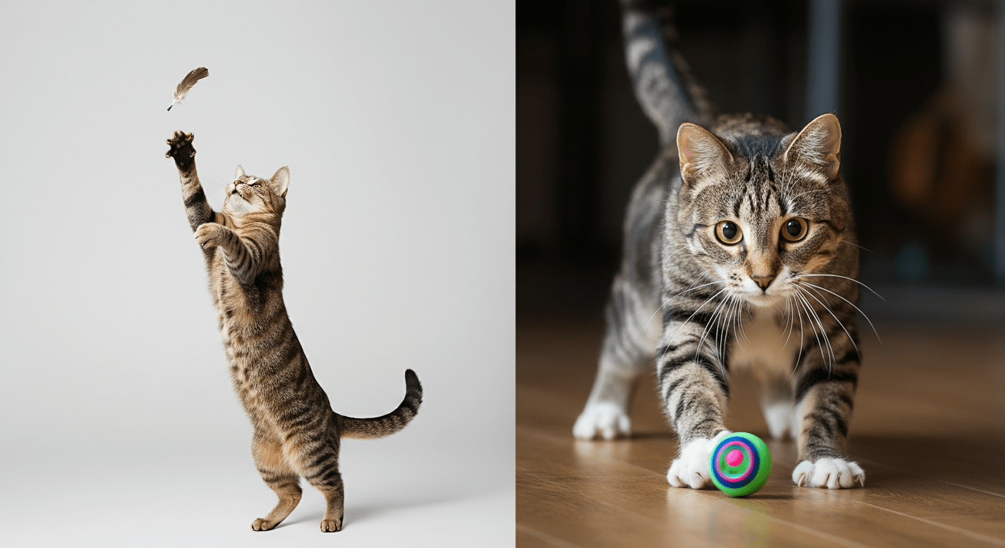 Floor Hunters vs. Aerial Jumpers: How to Choose Toys Your Cat Will Actually Use - Purrfect-day