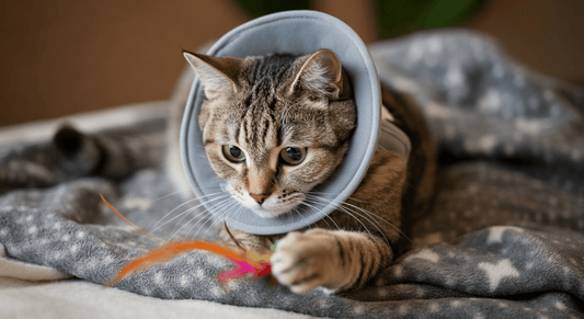 How to Entertain a Cat Recovering From Surgery (Without Risking Stitches) - Purrfect-day
