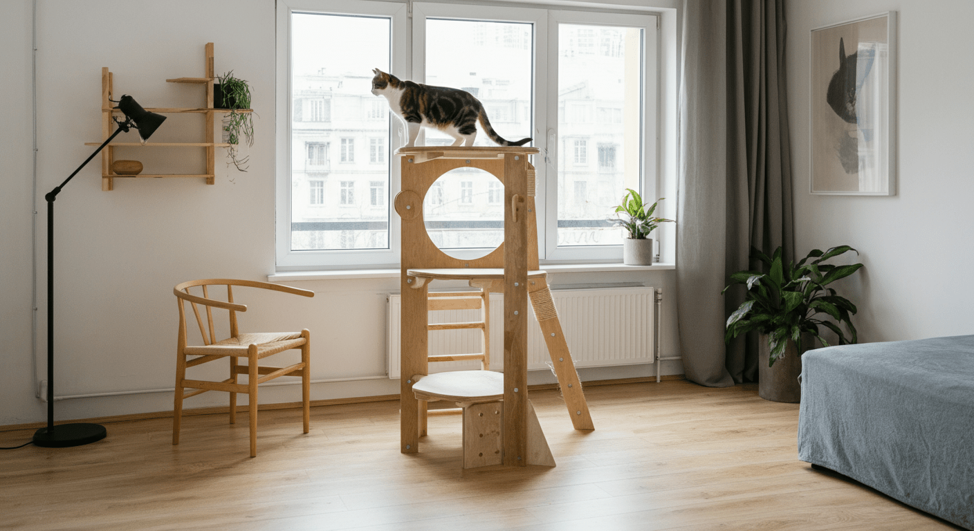 How to Make Your Apartment Cat-Friendly (Without Drilling) - Purrfect-day