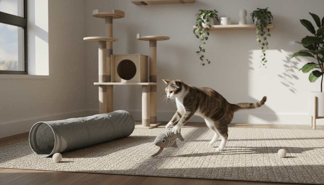 How To Choose Quiet Cat Toy For Apartments: Practical Advice for Indoor Cats - Purrfect-day