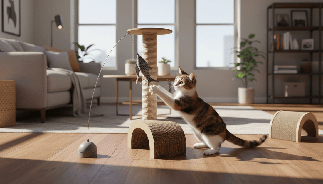 How To Choose Scratcher Toy For Indoor Cats: Practical Fixes for Indoor Cat Households - Purrfect-day