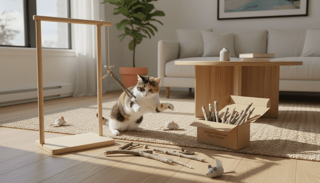 How To Choose Silvervine Chew Sticks For Cats: Practical Fixes for Indoor Cat Households - Purrfect-day