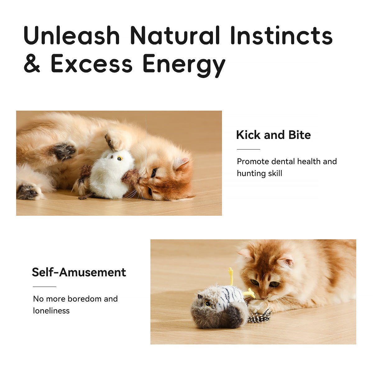 ChirpBuddy™ Interactive Bird Cat Toy for cats | Purrfect - day