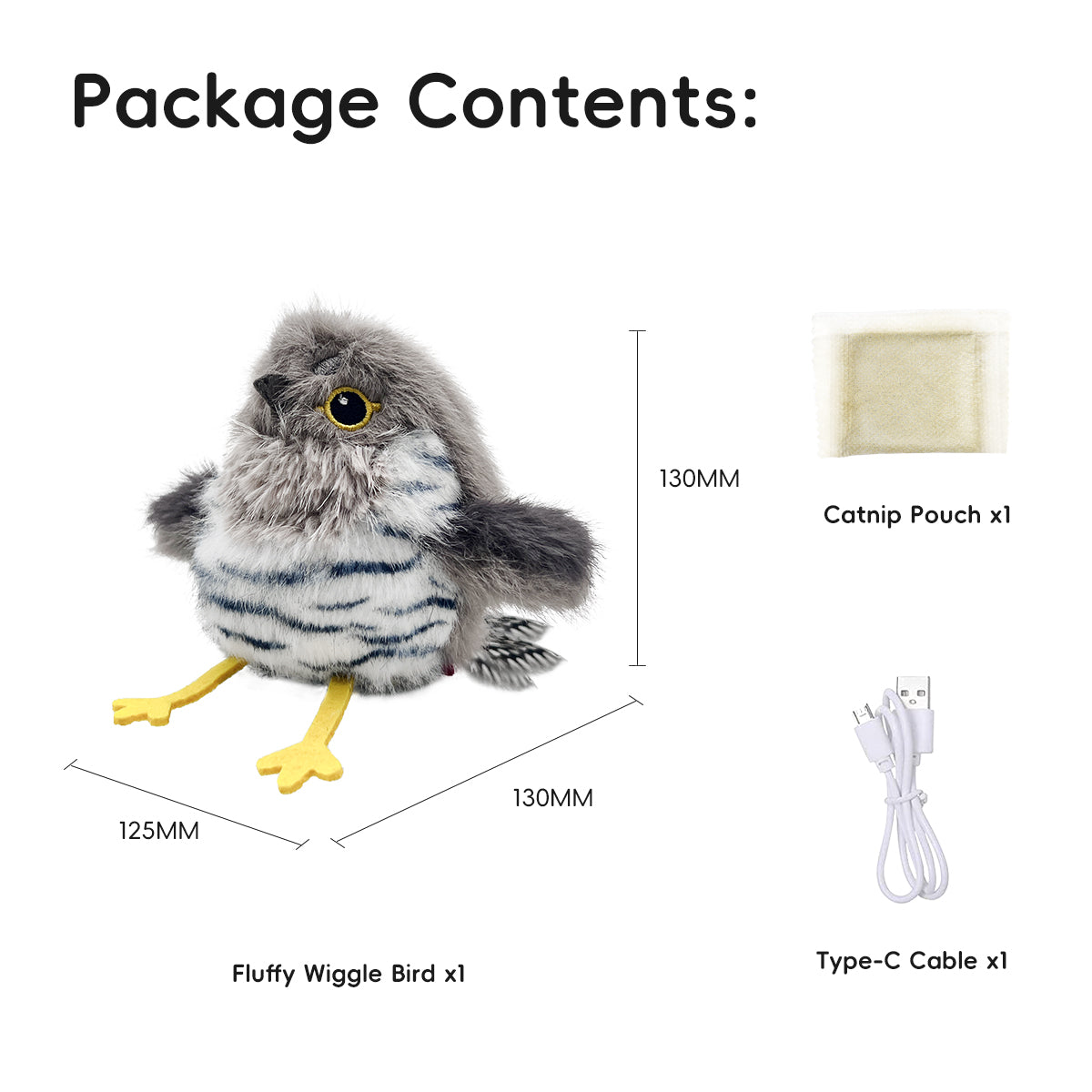 ChirpBuddy™ Interactive Bird Cat Toy