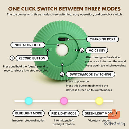 ROTATING BALL CAT TOY
