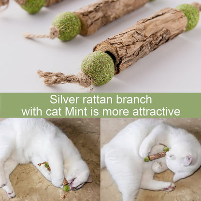 VineChew™ Natural Silvervine & Catnip Chews — 3 Pack