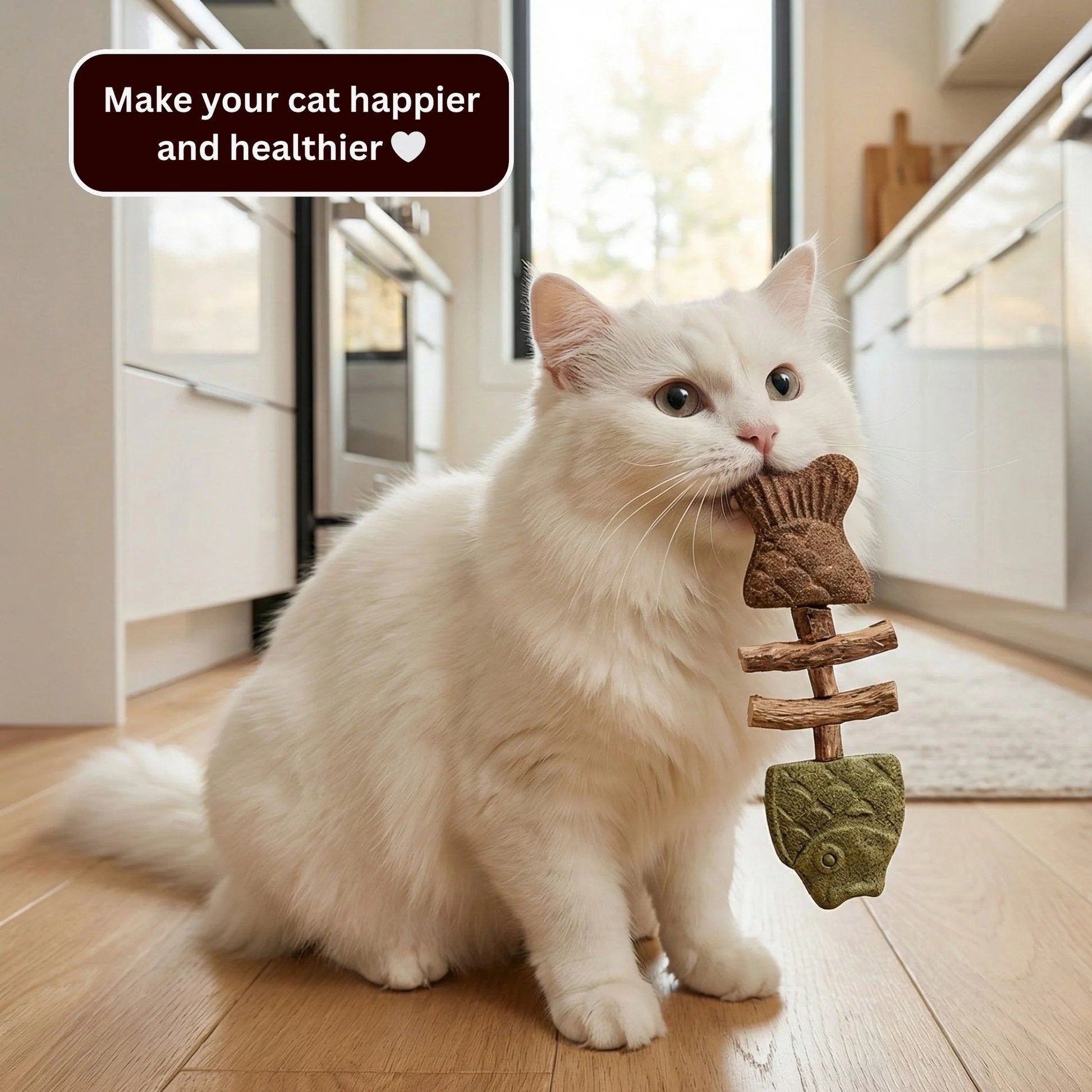PurrBite™ 3-in-1 Catnip & Silvervine Chew