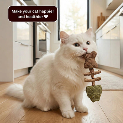 PurrBite™ 3-in-1 Catnip & Silvervine Chew
