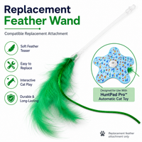 HuntPad Pro™ Replacement Feather Wand — hero product image | Purrfect-Day