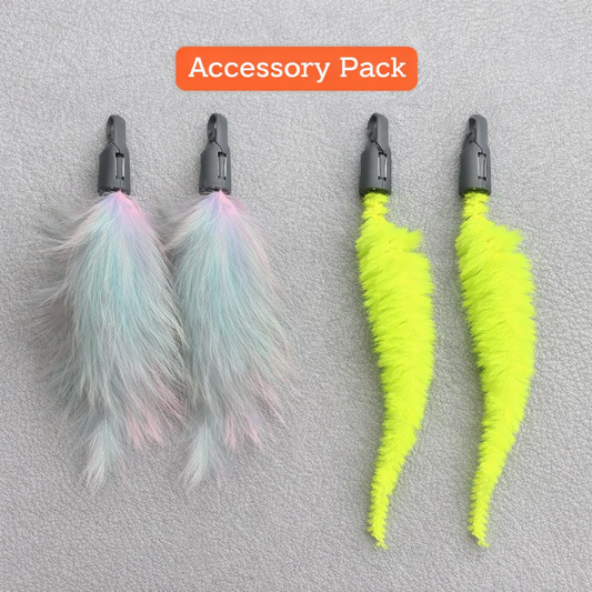 Accessory Pack (2 Feathers + 2 Yellow Tails)