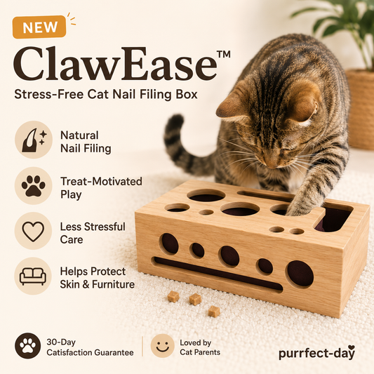 ClawEase™ Cat Nail Filing Box