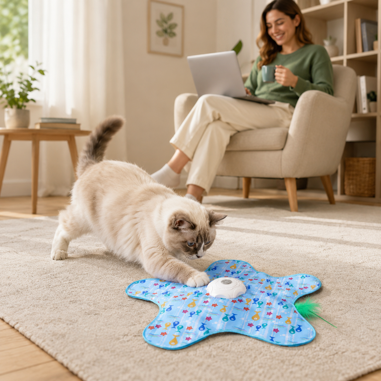 Keeps Cats Active Without Extra Effort
